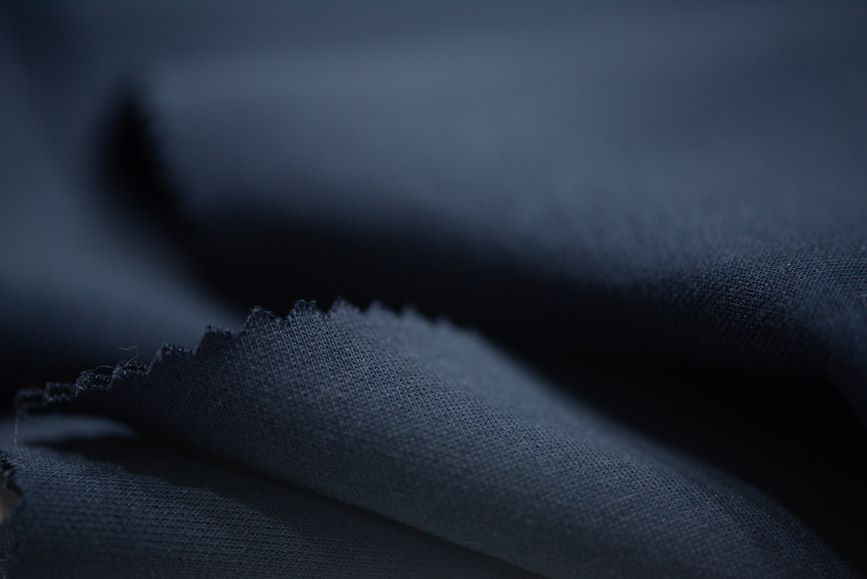夹丝空气层针织布面料秋冬季针织外衣卫衣保暖布料